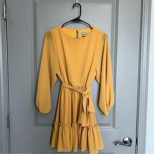 Mustard Yellow Dress
